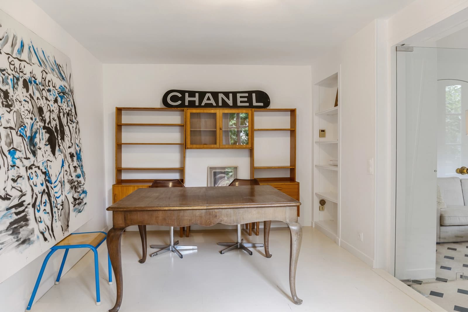 Meeting room in Large apartment in the former shower baths - 1