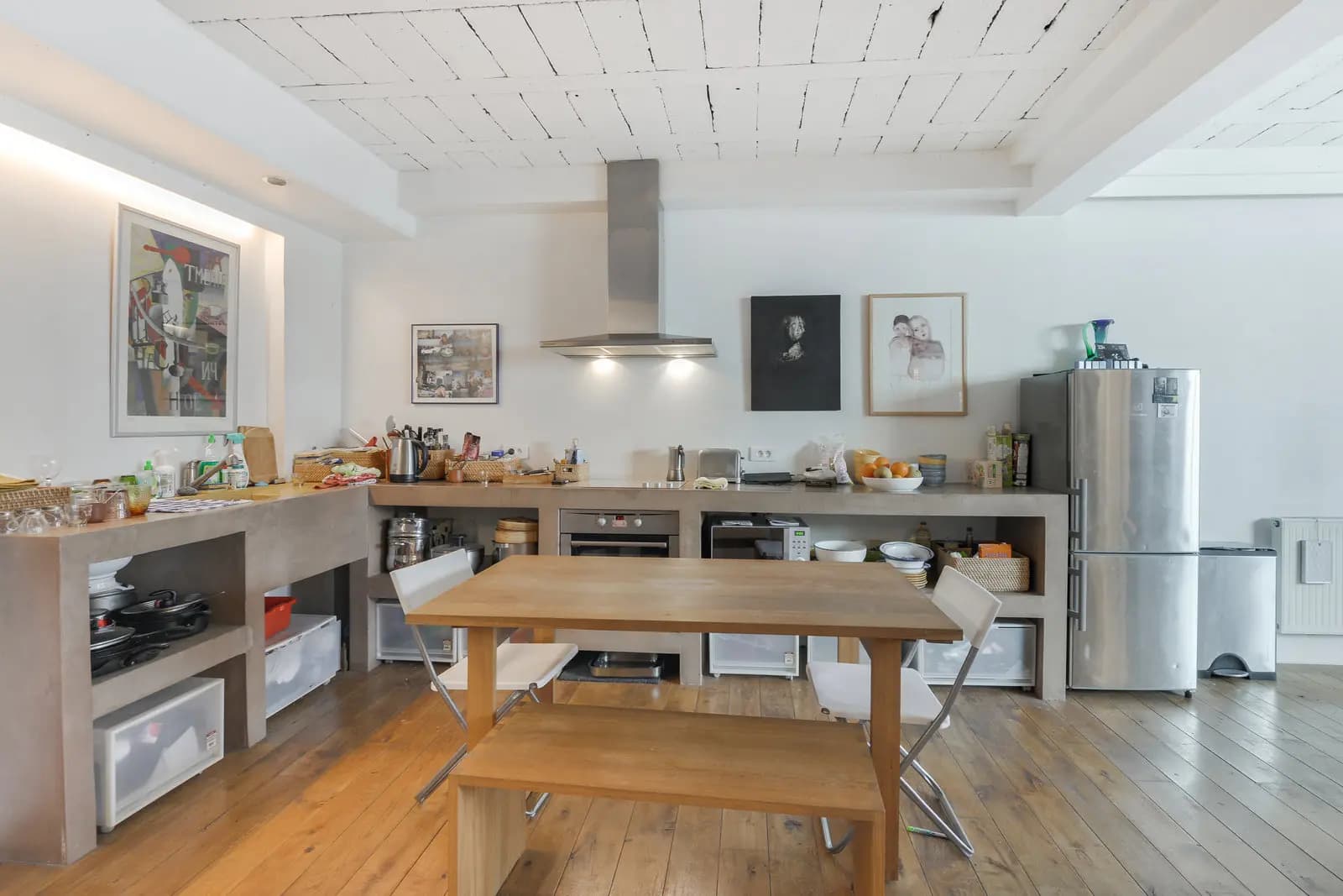 Meeting room in Cosy and warm loft awaits you in Montreuil - 0