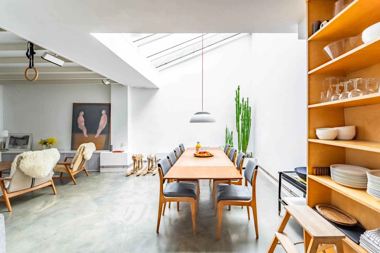 Espace Loft calme avec verrière et cour végétale - 4