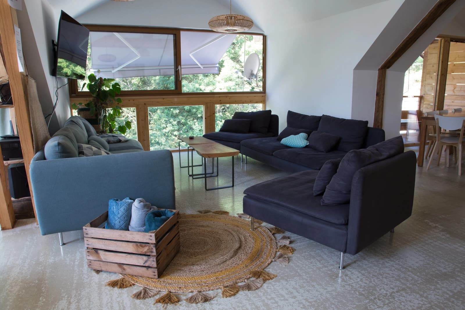 Living room in Gîte de la Ferme - 1