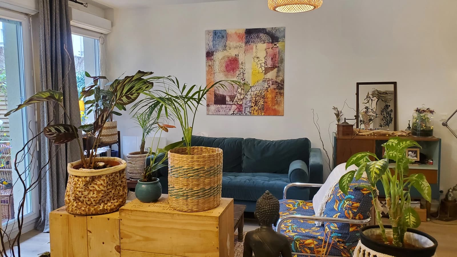 Space Warm, colorful apartment with superb garden - 4