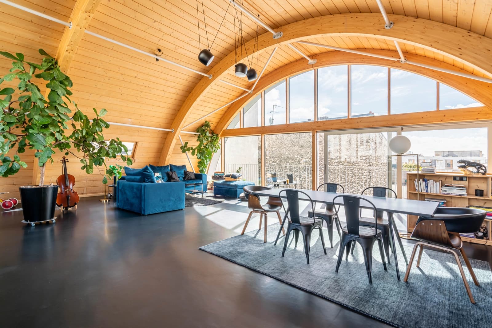 Meeting room in Unique rooftop with terrace and view - 1