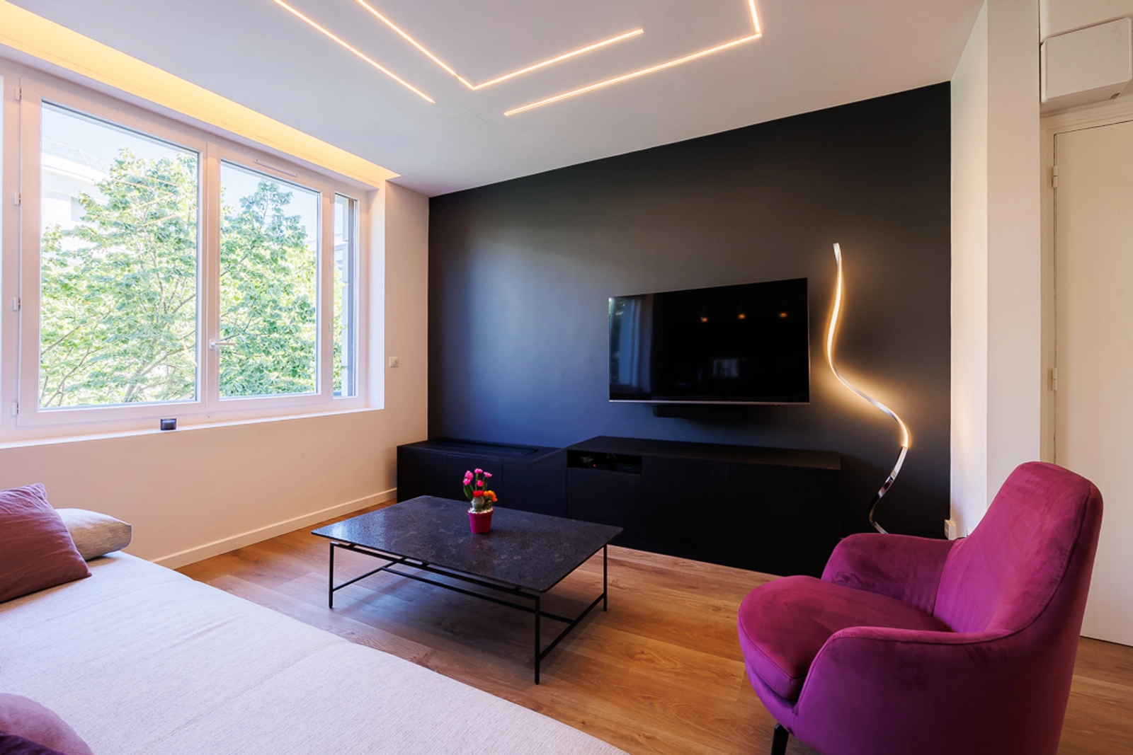 Espace Appartement d'architecte sous un ciel étoilé magique - 4