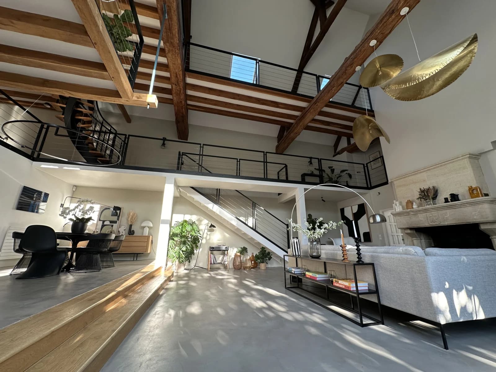 Space * NEW ! * Unique loft house in a 17th-century farmhouse 30' from Paris - 2