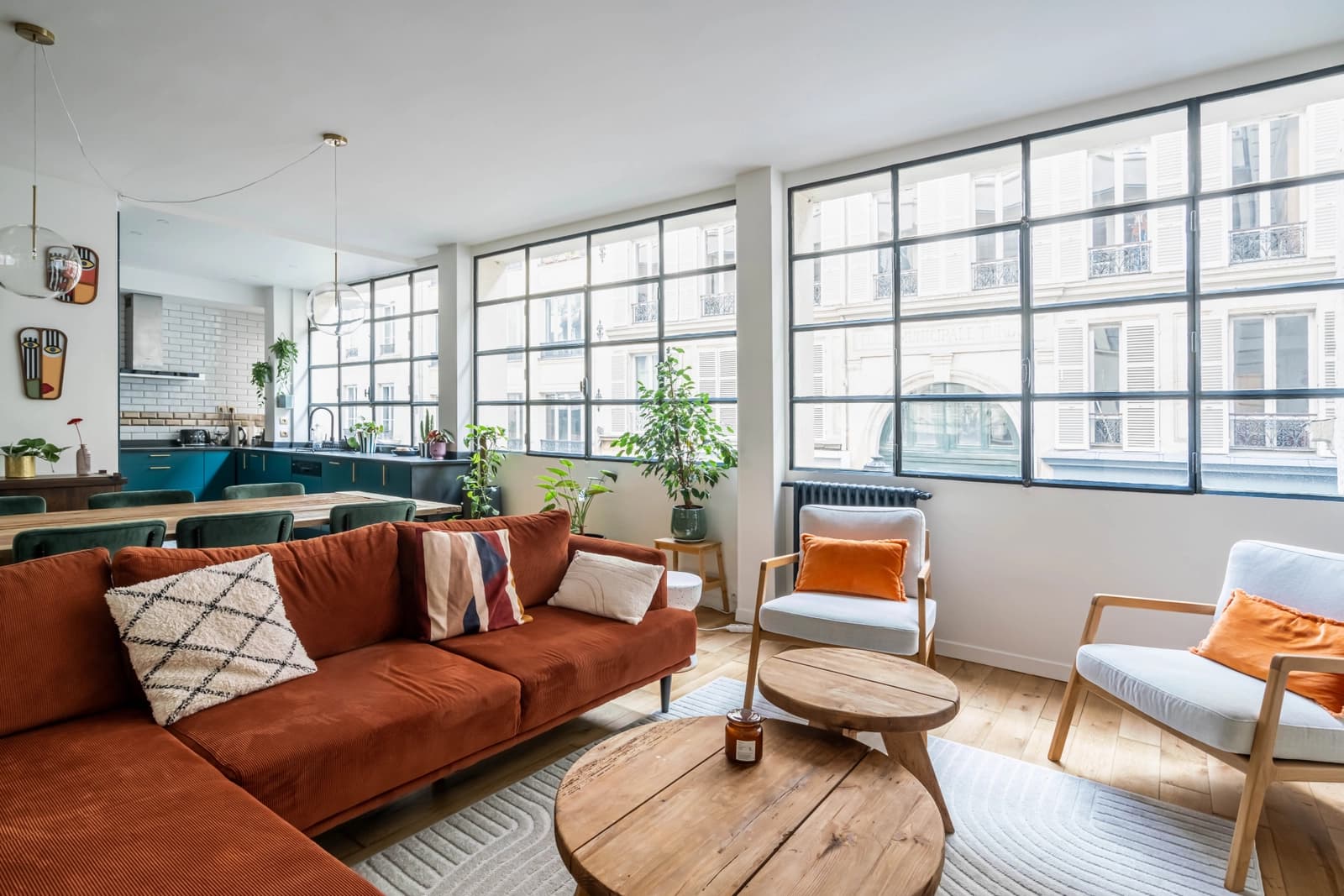 Espace Grande pièce de vie - Style cosy et contemporain - 5