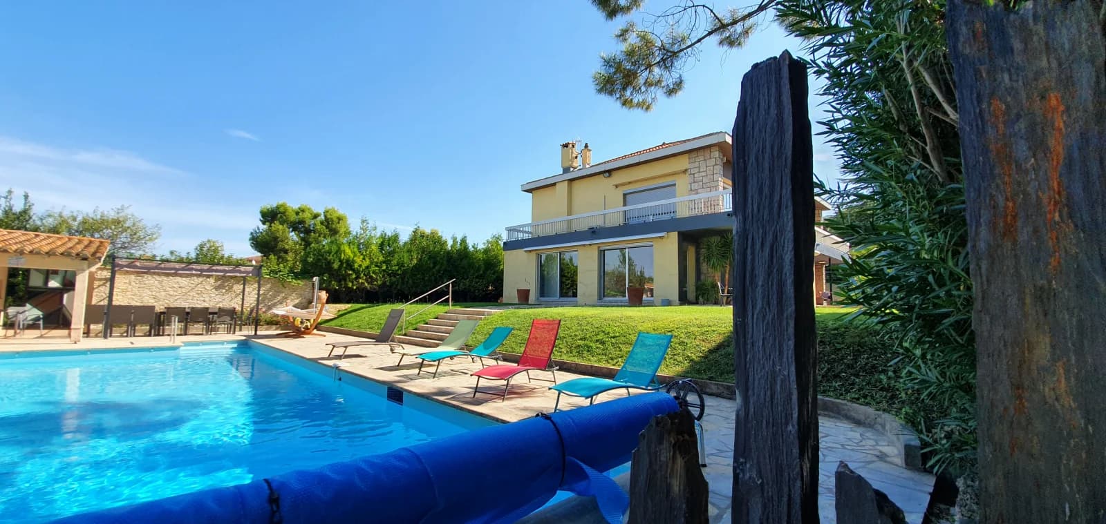 Meeting room in Magnificent villa with swimming pool - 1