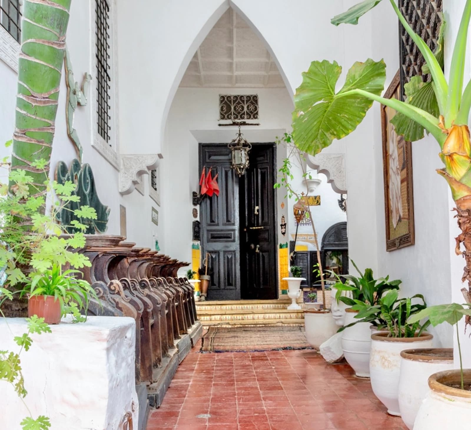 Salle de réunion dans House in the Kasbah: une immersion orientale unique - 0