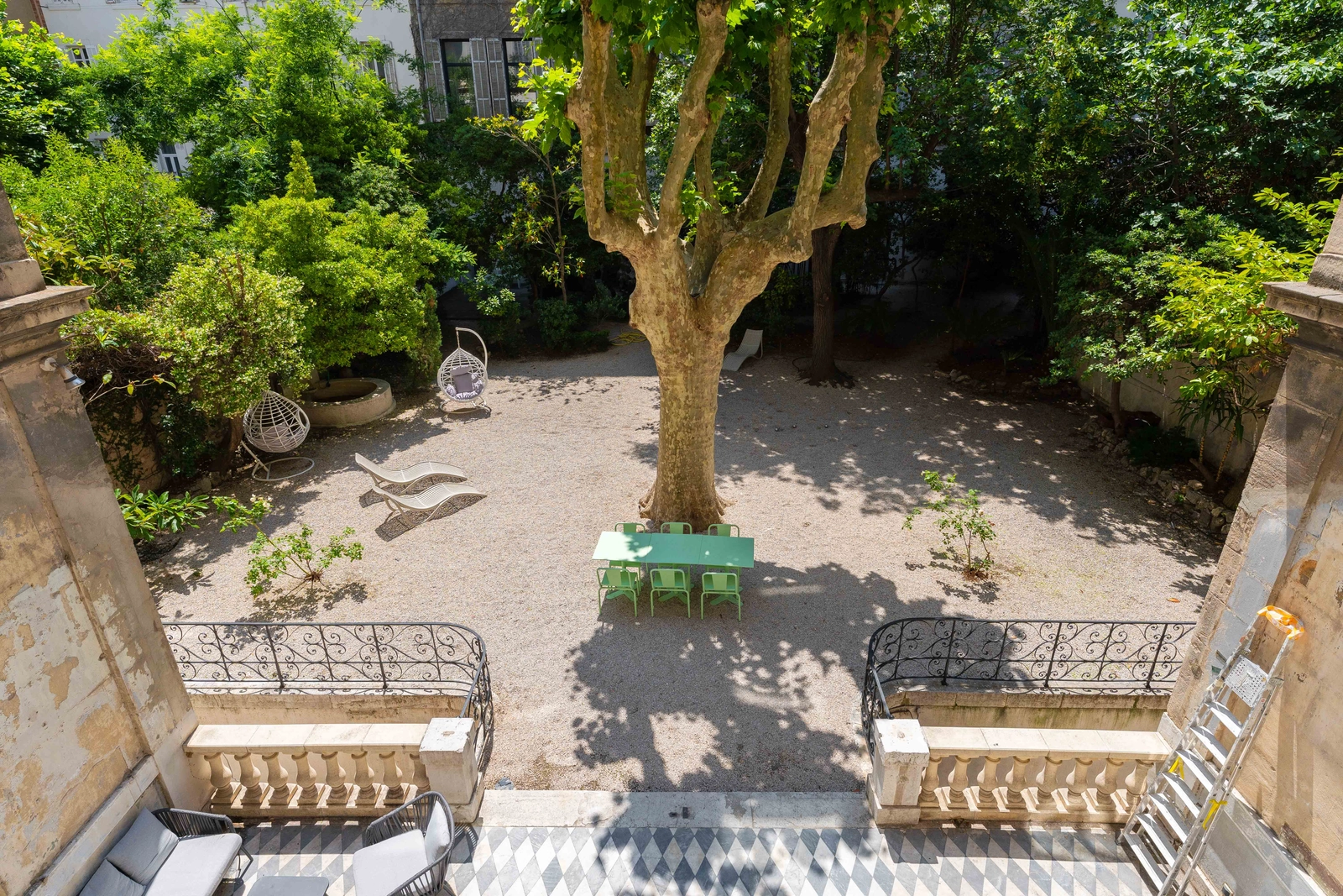 Espace Cour intérieure et jardin à Marseille - 5