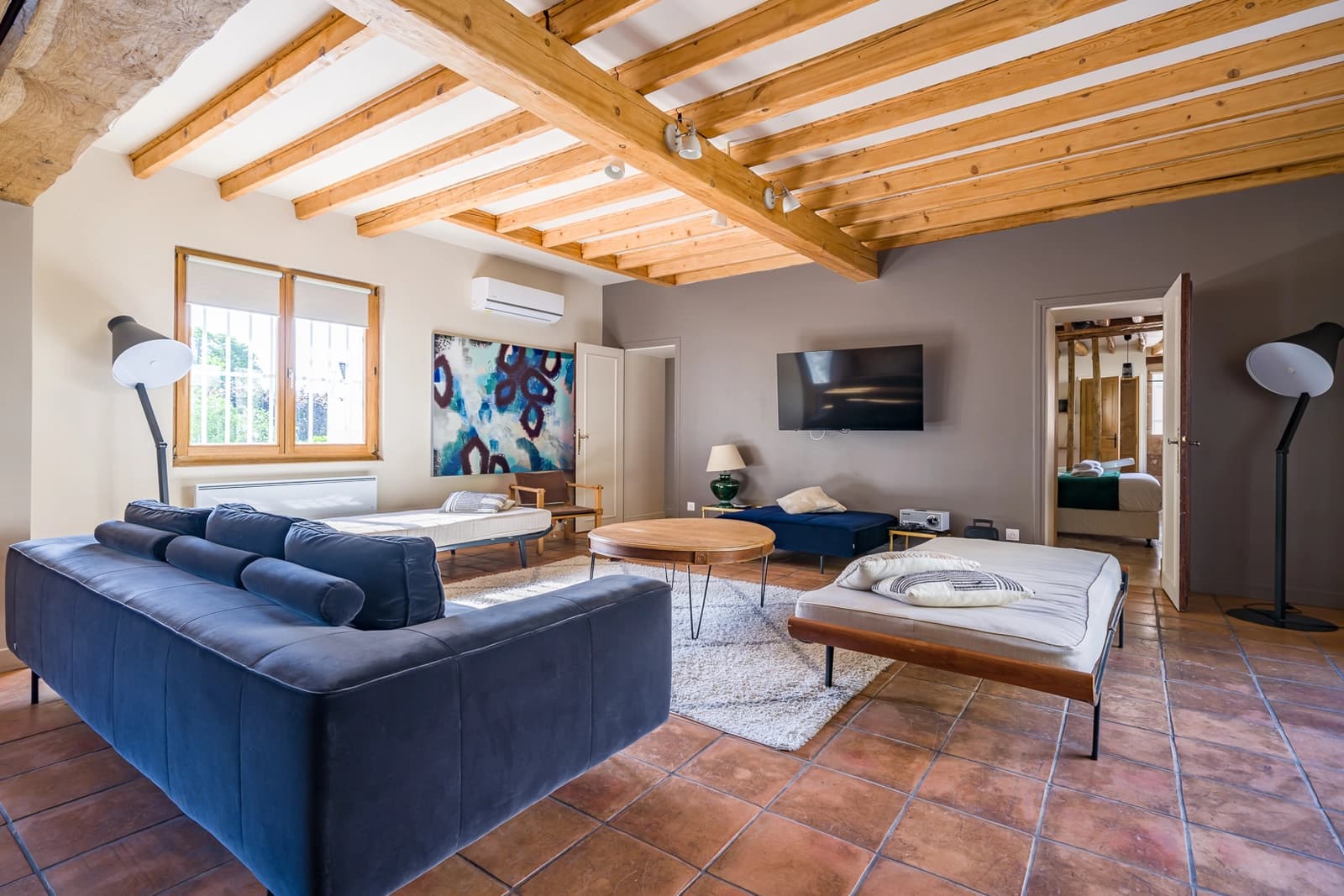 Living room in Bergerie team bulding Top chef - 1