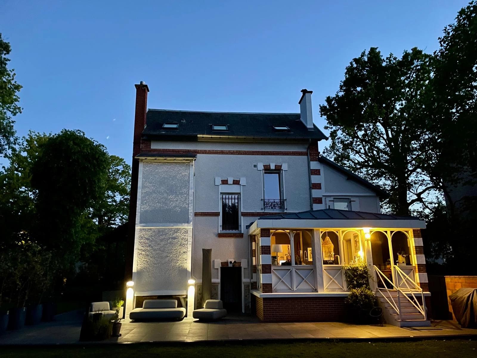 Space English-style country house - 4