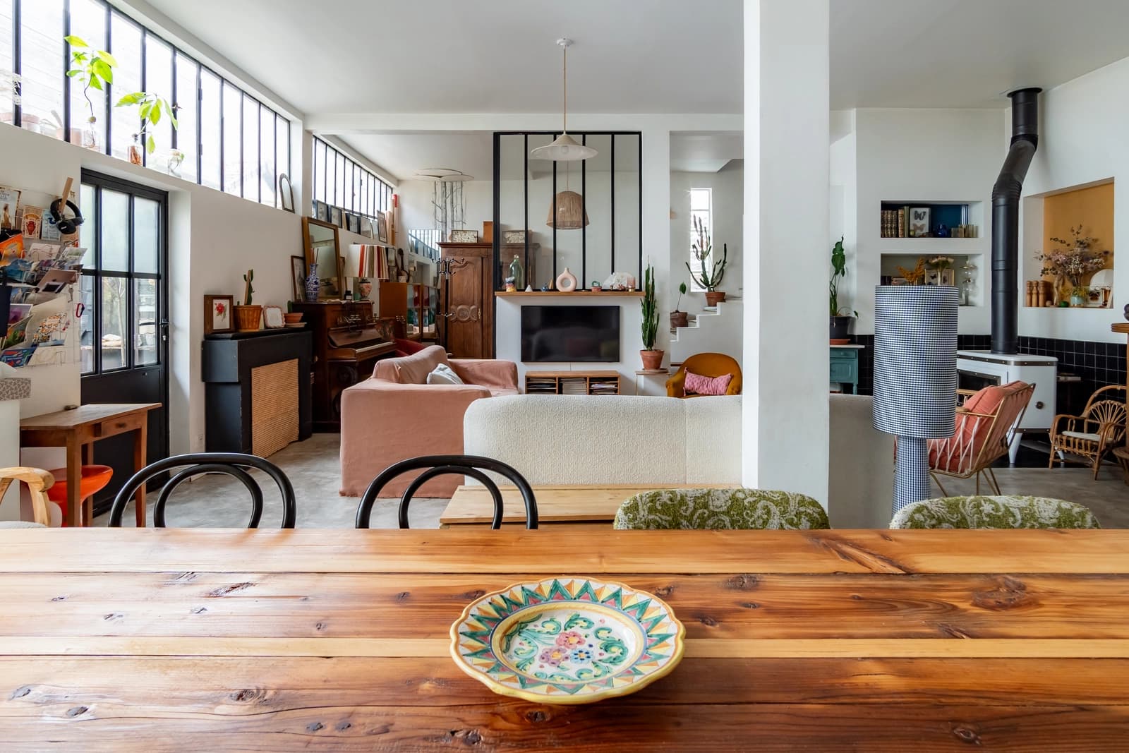 Space Loft with glass roof in Montreuil - 4