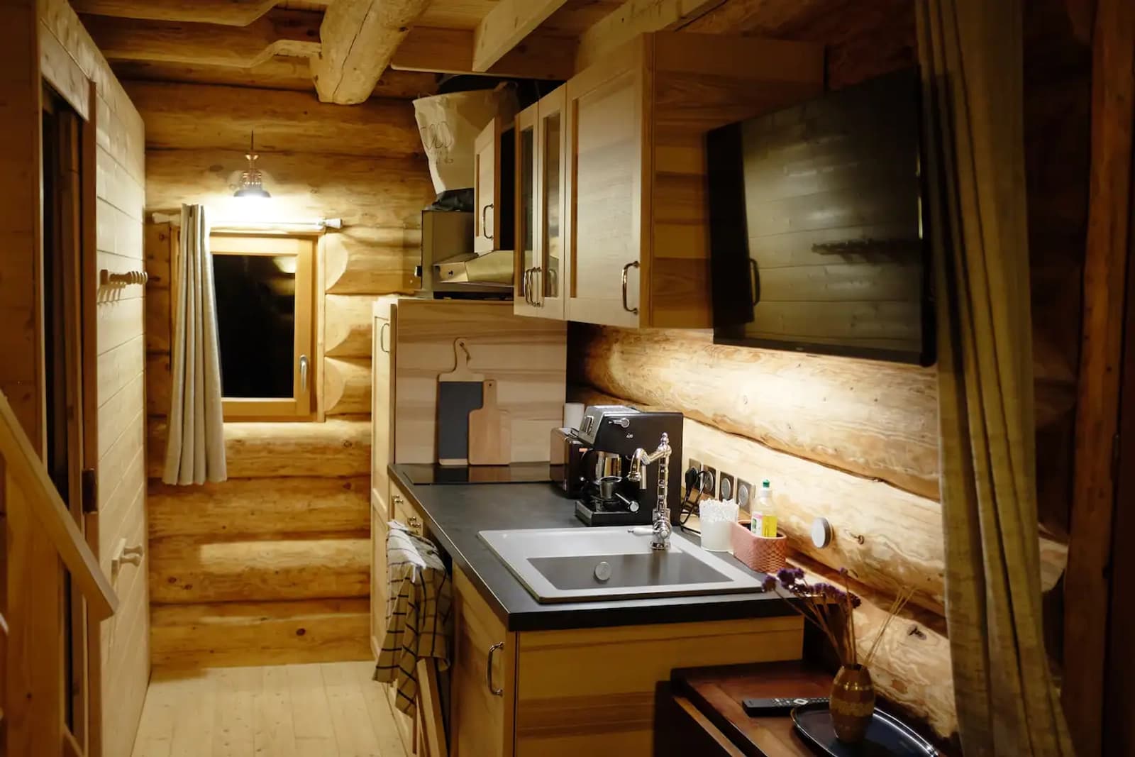 Space Canada-style log cabin - 15 minutes from Vannes - greenery - 1