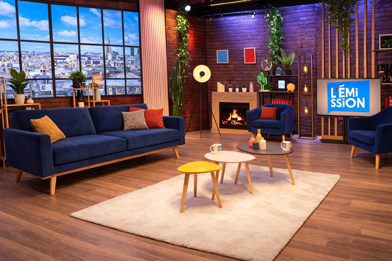 Espace Studio TV premium sur mesure ou prêt à tourner - podcast et émission – Paris Montparnasse - 0