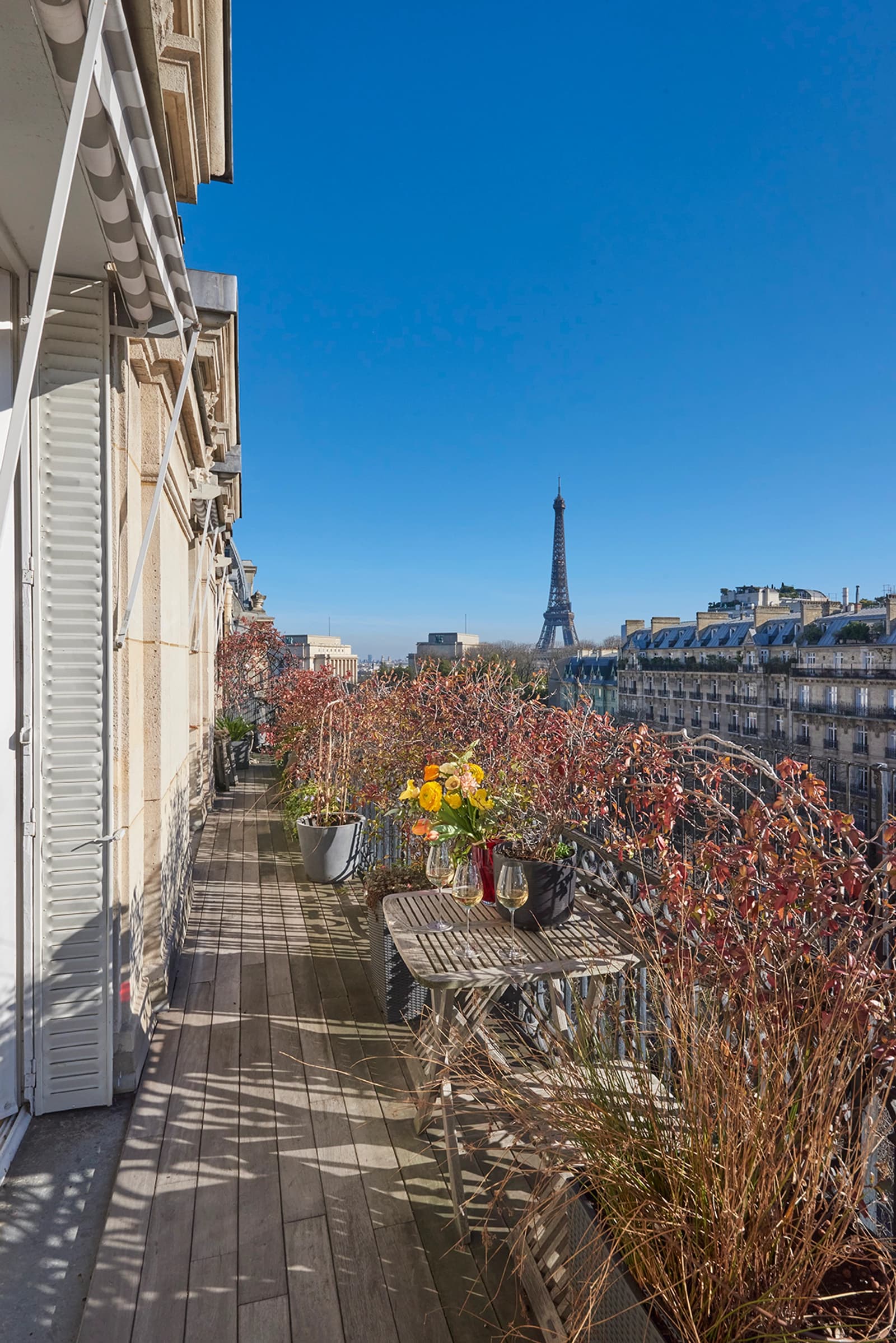 Espace Magnifique appartement haussmannien vue Tour Eiffel - 0