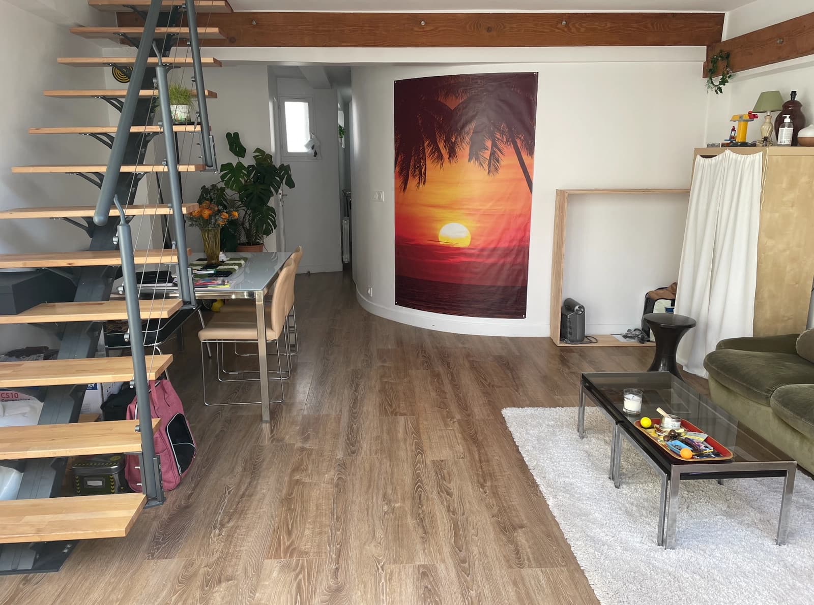 Espace Duplex baigné de lumière avec verrière et terrasse - 5