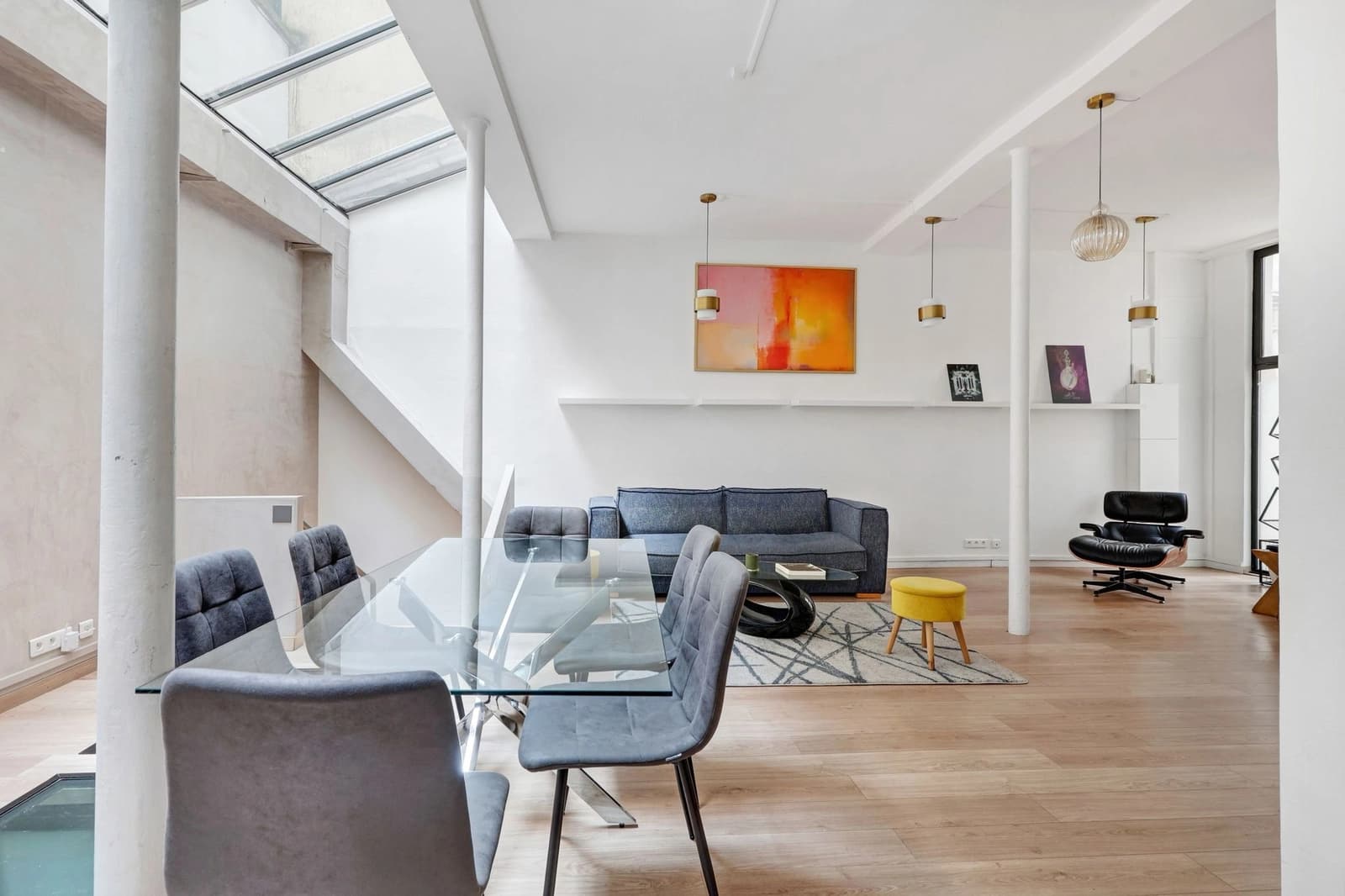 Space Loft at the back of the courtyard - St honore - 3