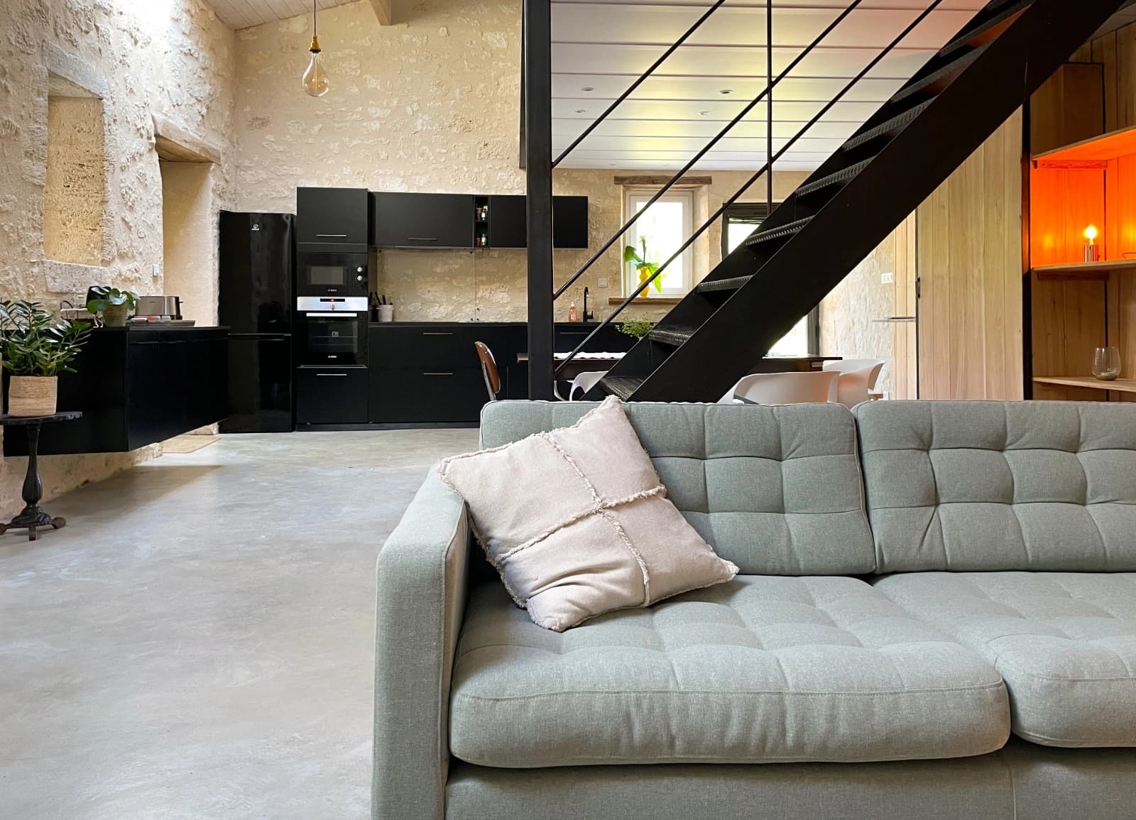 Living room in The mill cellar - 0