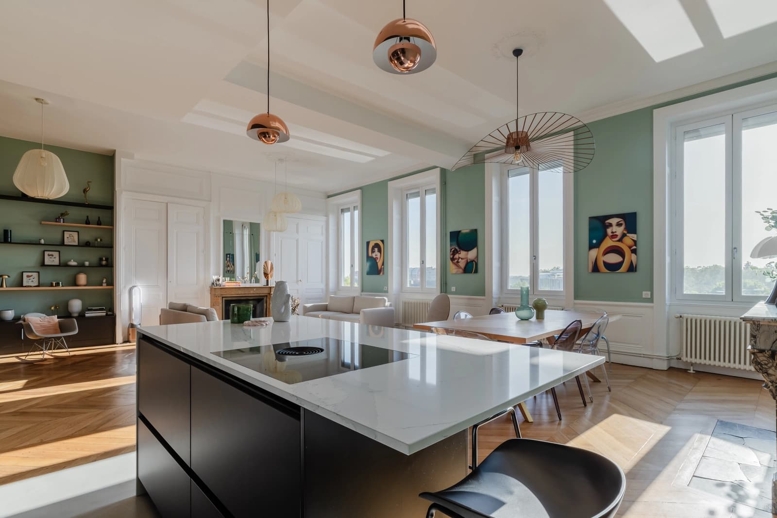 Space Haussmann apartment with Rhône view - 1