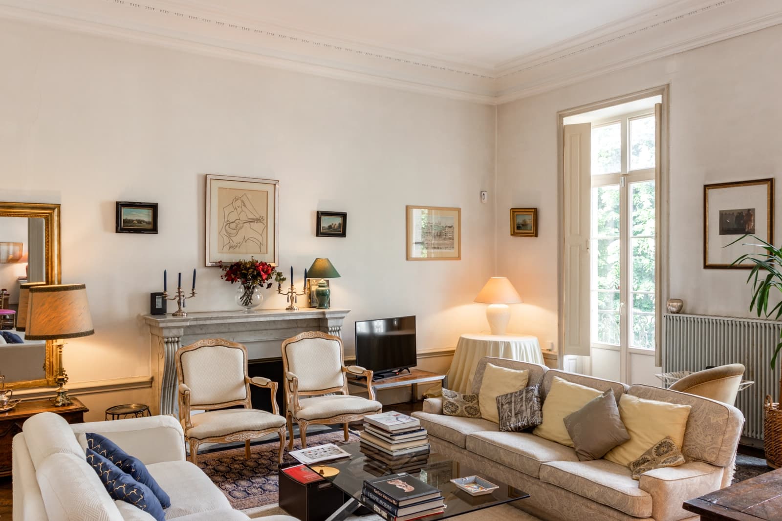 Living room in Evenementiel Wooded city center - 0