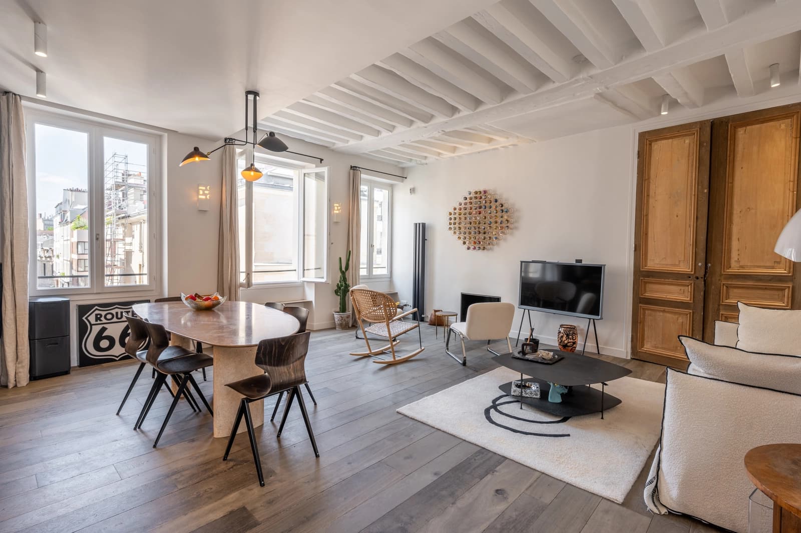 Meeting room in Apartment in the center of the marsh - 1