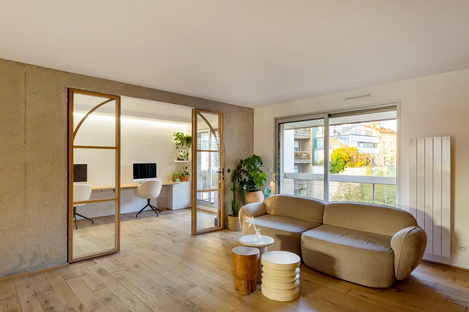 Space Modern apartment with clean, minimalist design - 0
