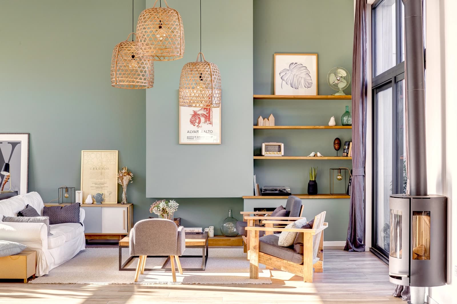 Space Beautifully decorated architect-designed house - 1