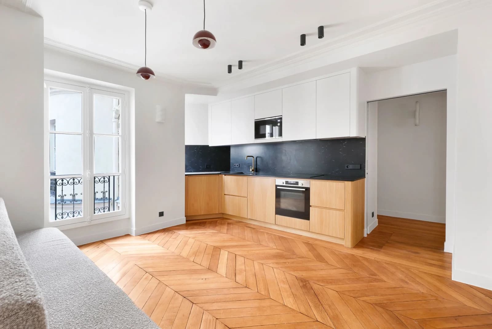 Espace Appartement haussmannien vide, non meublé - 1