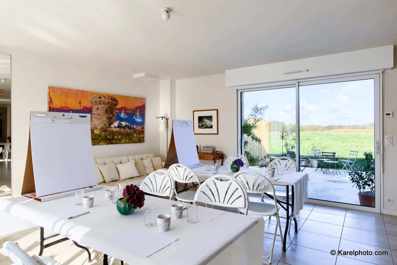 Meeting room in Demeure privée, Culture & Bien être à Guidel - 1