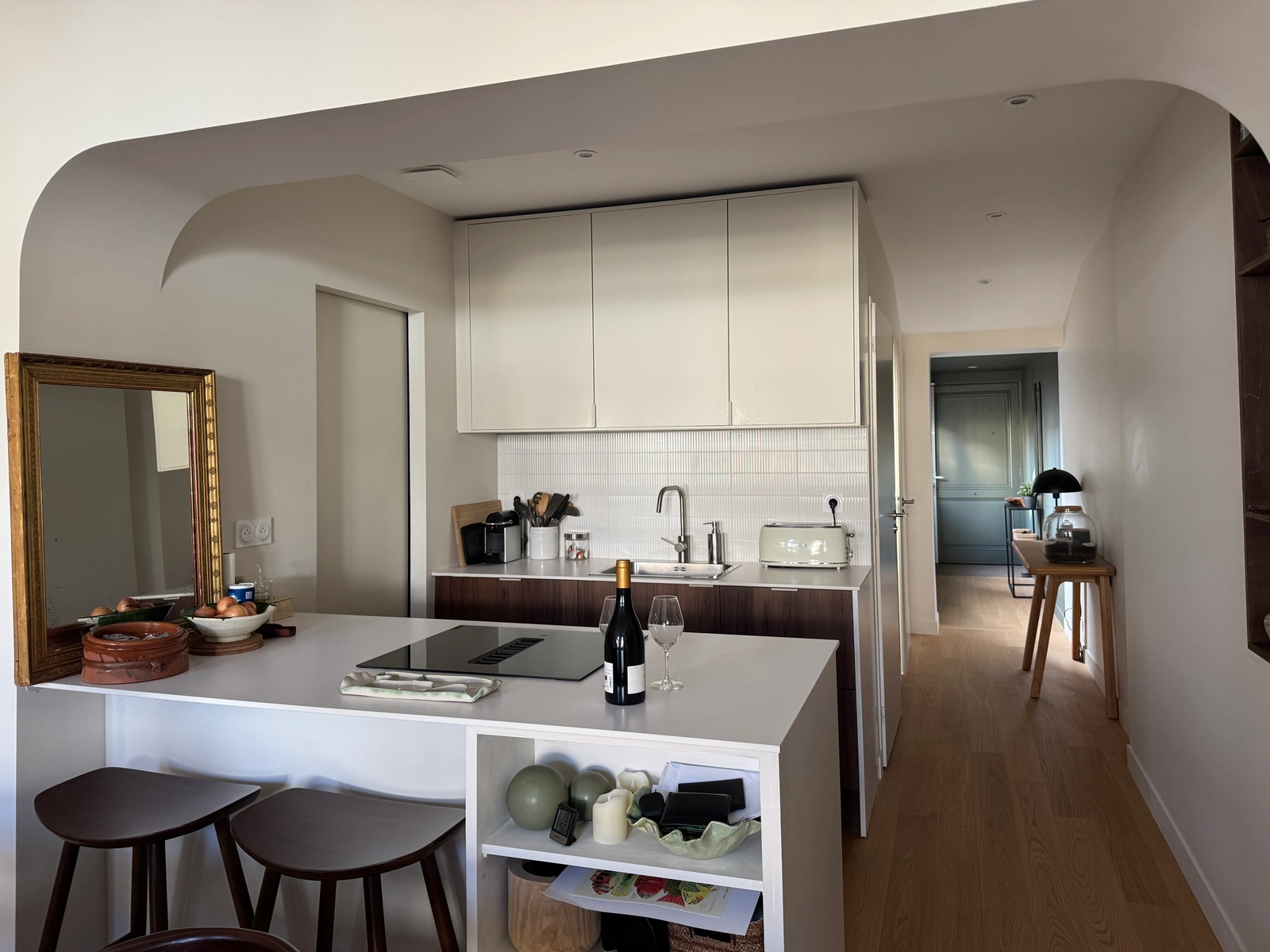 Espace Appartement contemporain lumineux avec cachet triangle d'or Bordeaux - 4