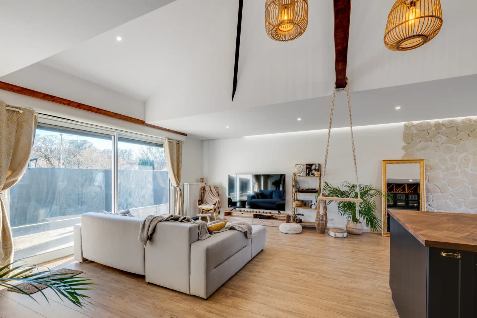 Espacio atípico que combina originalidad y elegancia parisina.