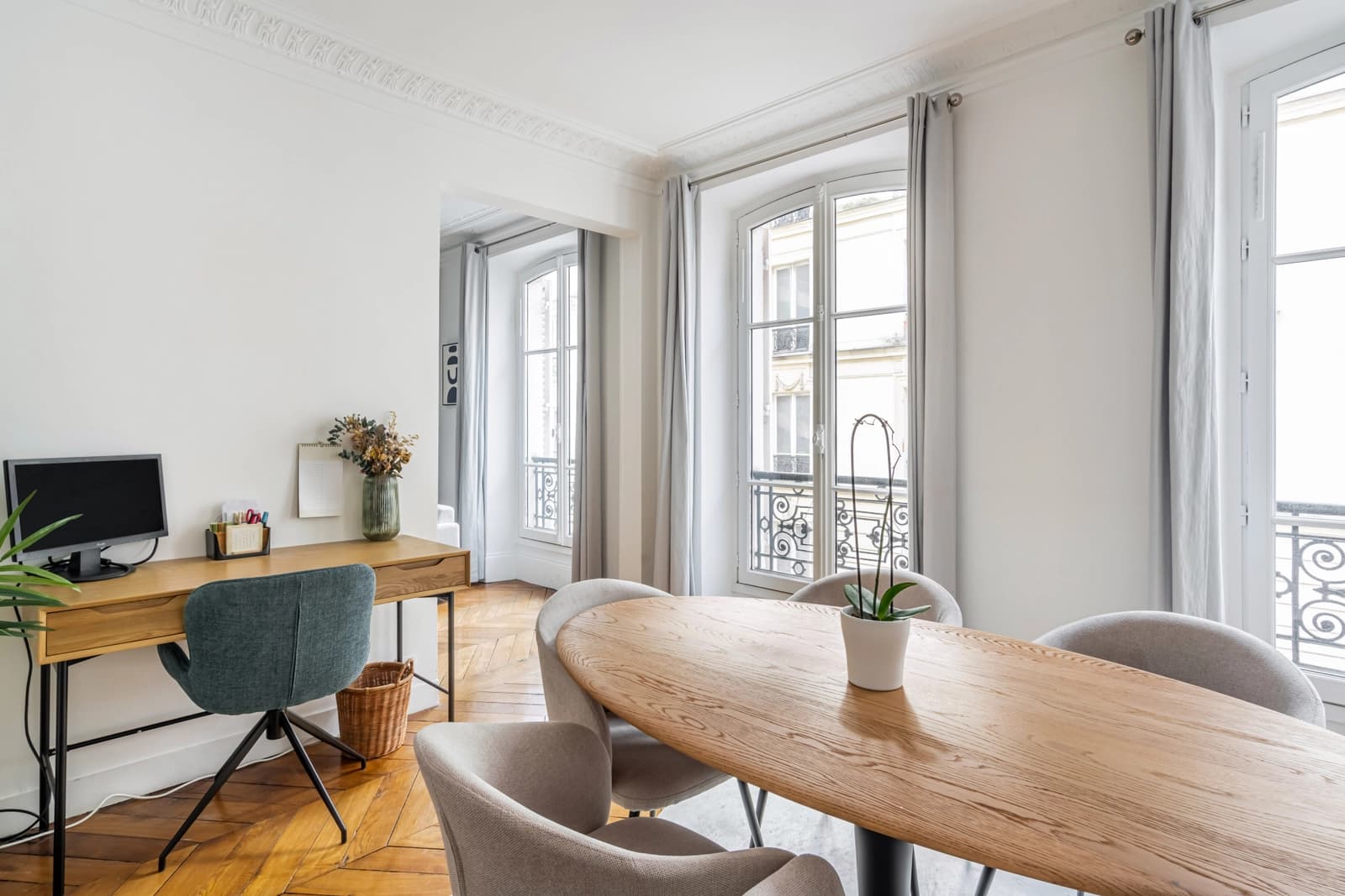 Espace Appartement haussmannien clair, un cocon parisien cosy - 4