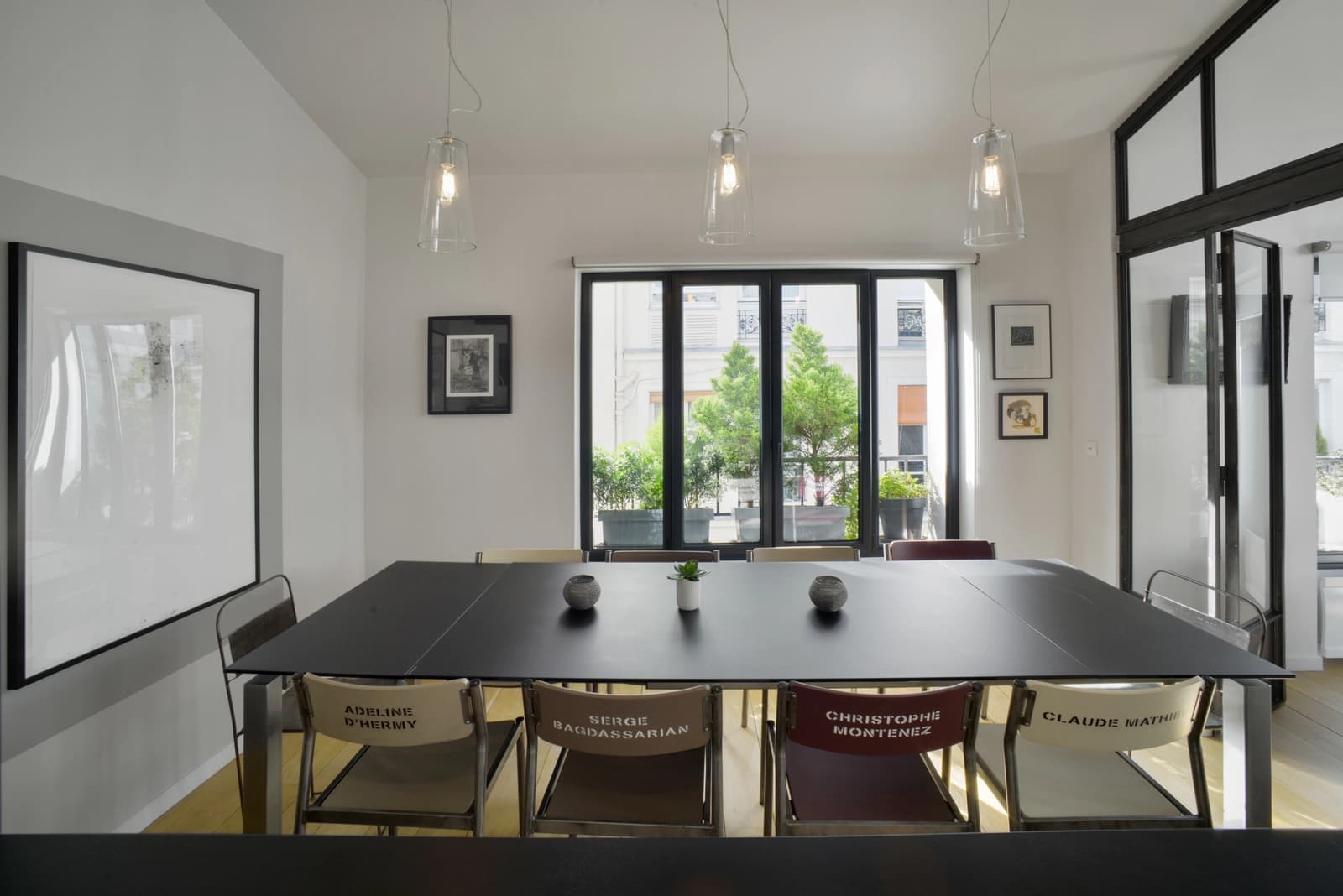 Meeting room in Quiet loft with terrace and veranda - 1