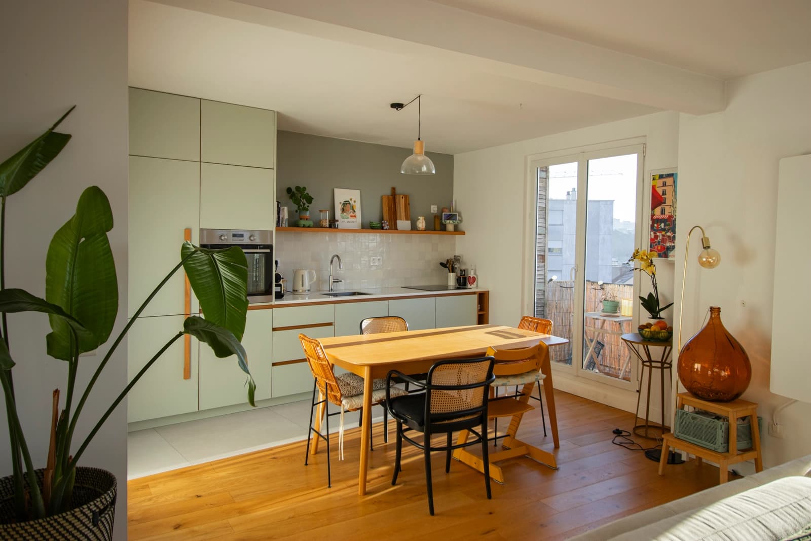 Appartement lumineux et coloré