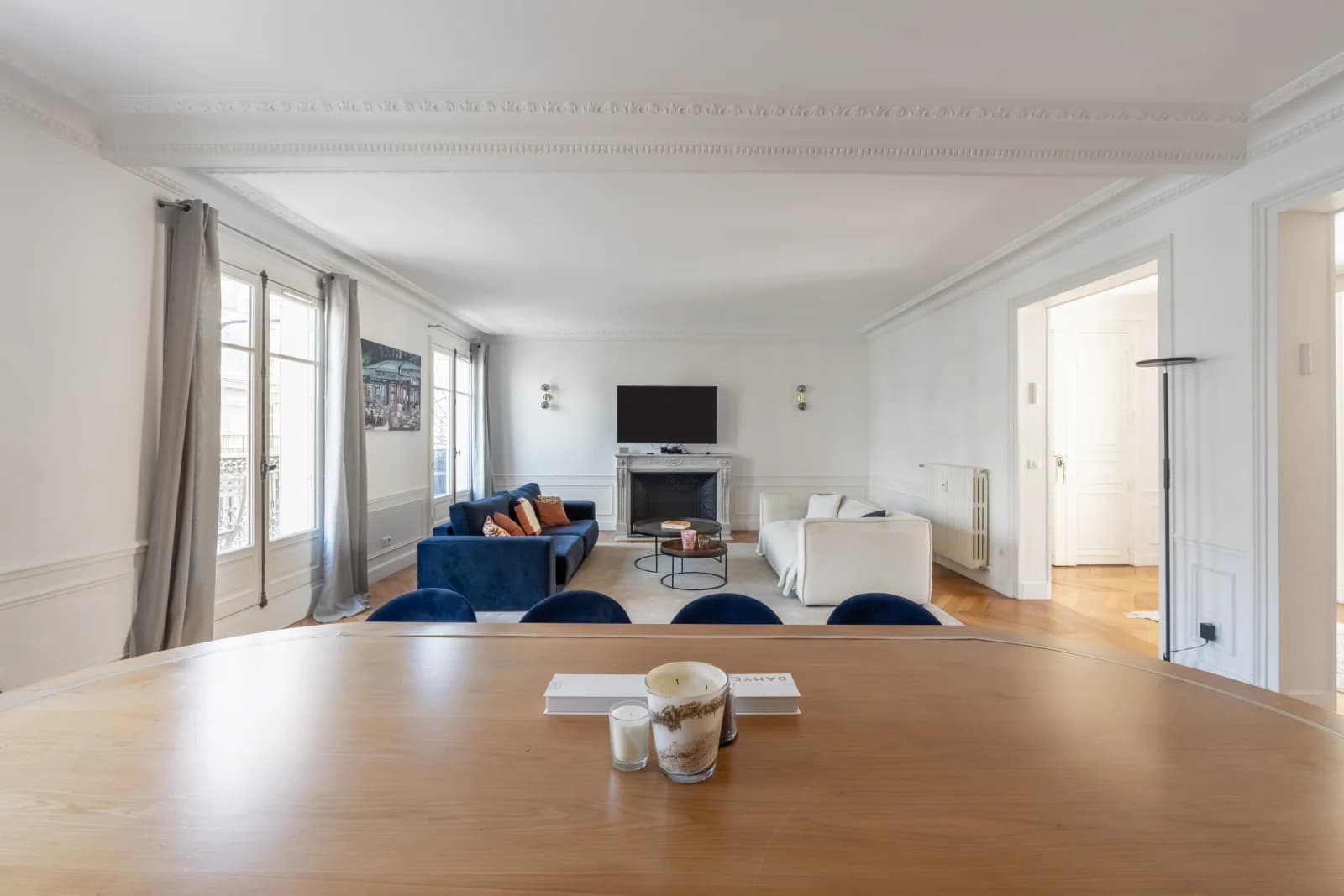 Space Bright Haussmanian apartment - 4