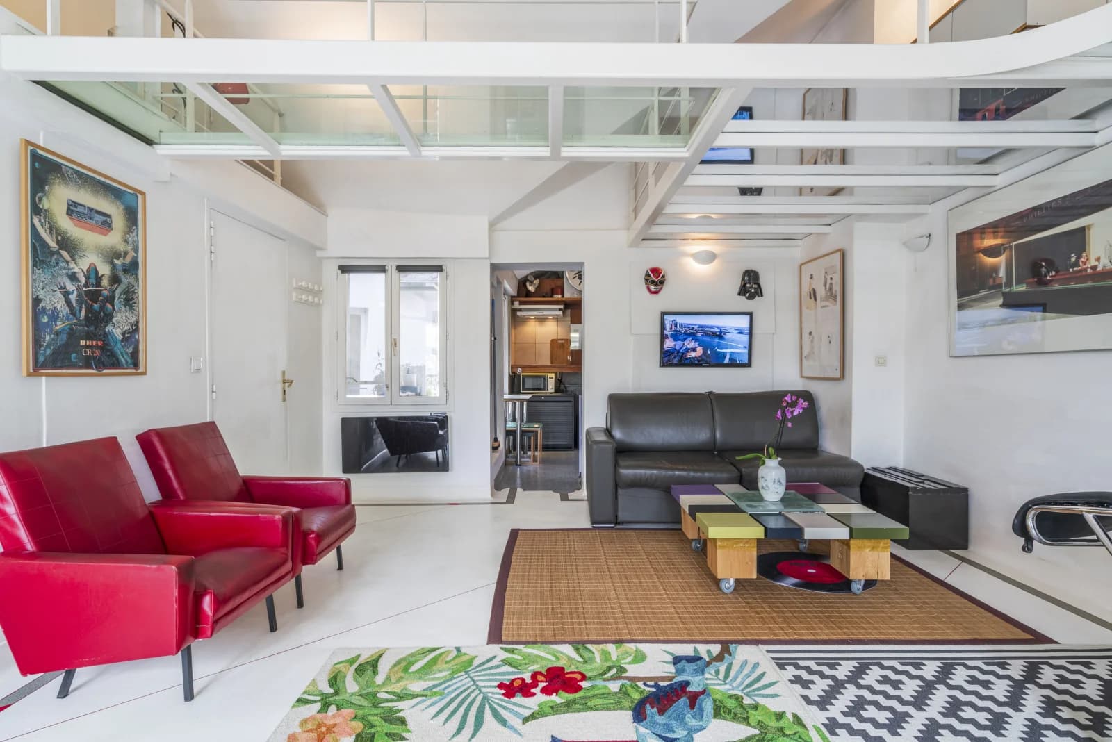 Espace Le Marais: un loft à l'esprit arty et singulier - 4