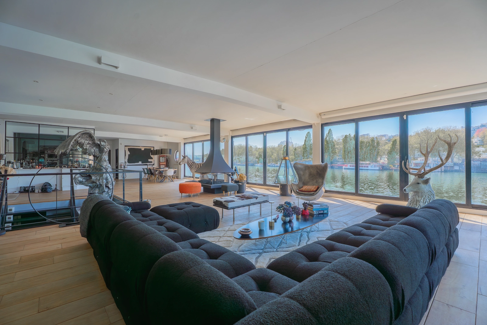 Space Exclusive barge near Paris - 0