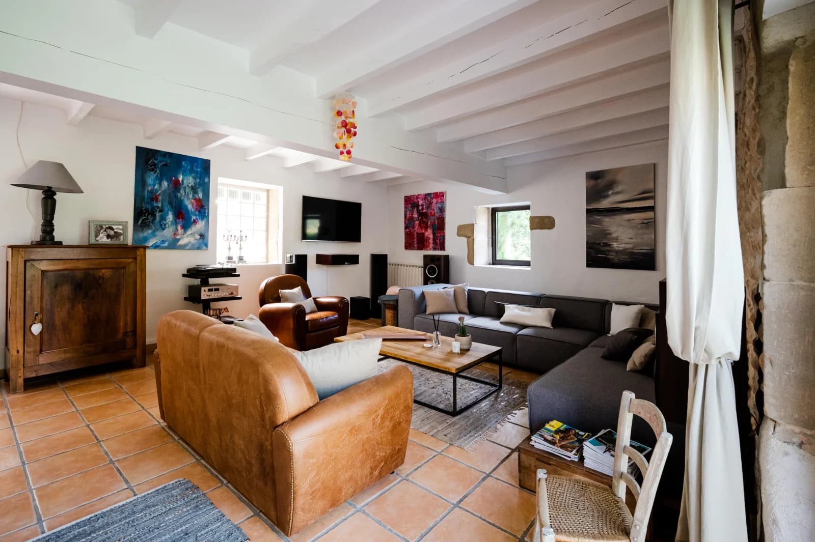 Living room in Artist's house in the heart of the vineyards - 1