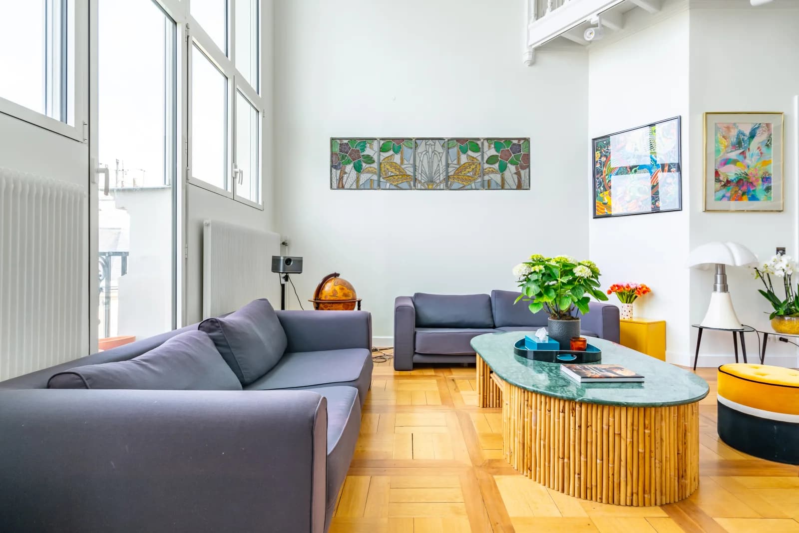 Espace Terrasse vue Tour Eiffel près parc Monceau - 4