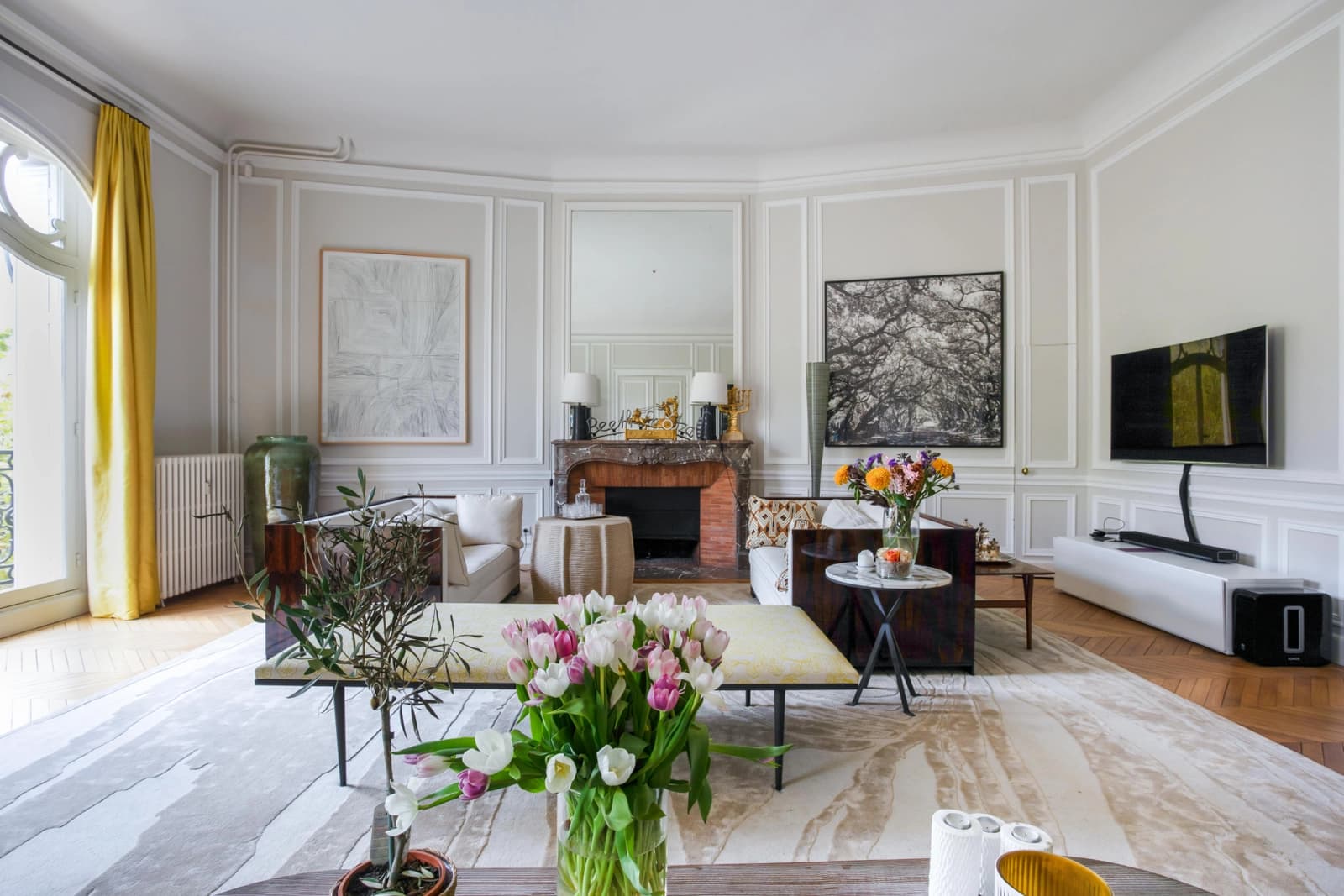 Meeting room in Sumptuous apartment Paris 17 - 1