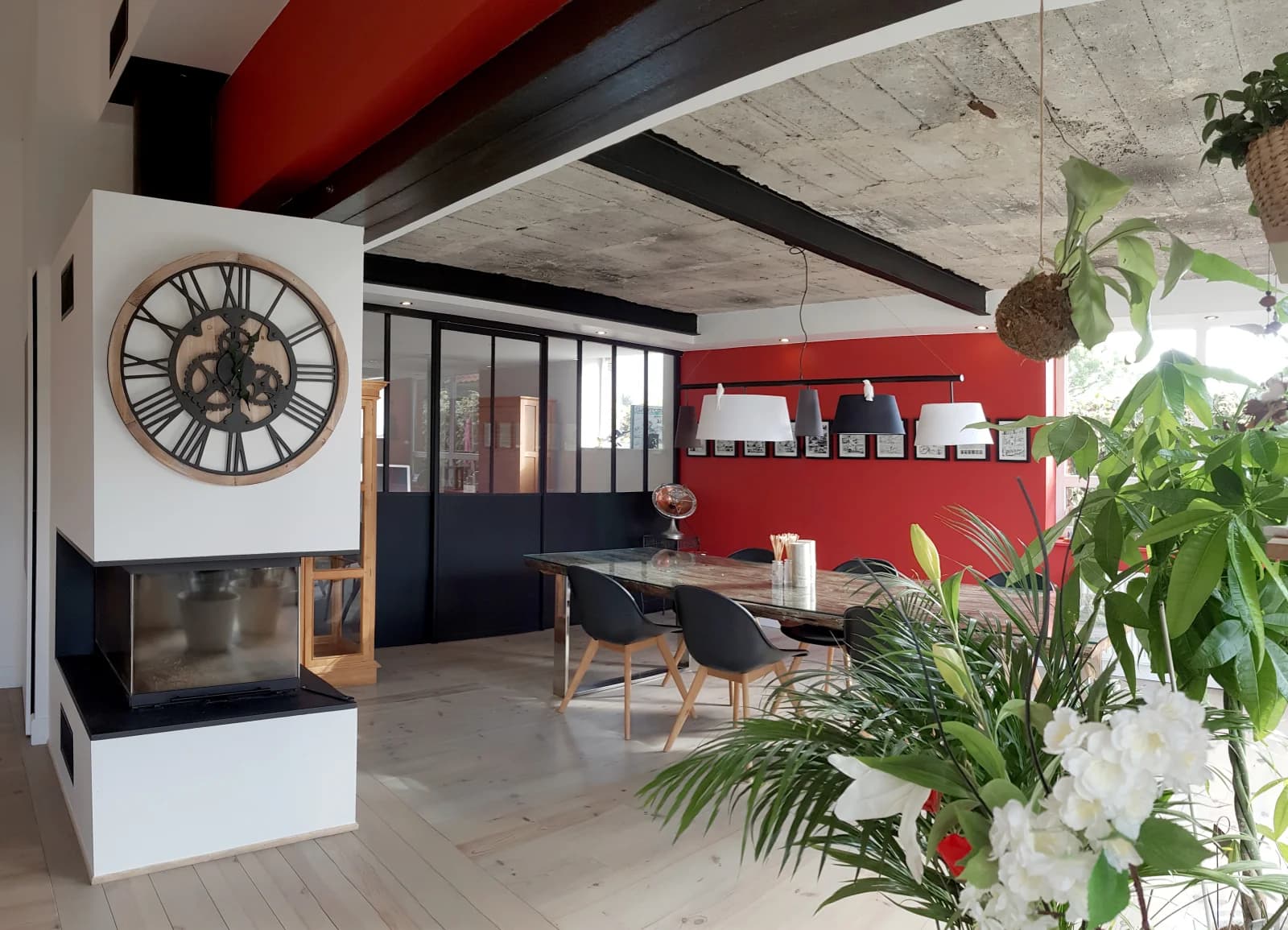 Meeting room in Farmhouse with swimming pool in the suburbs of Lille - 0