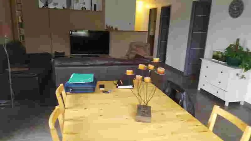 Nice workspace in large house (pool)