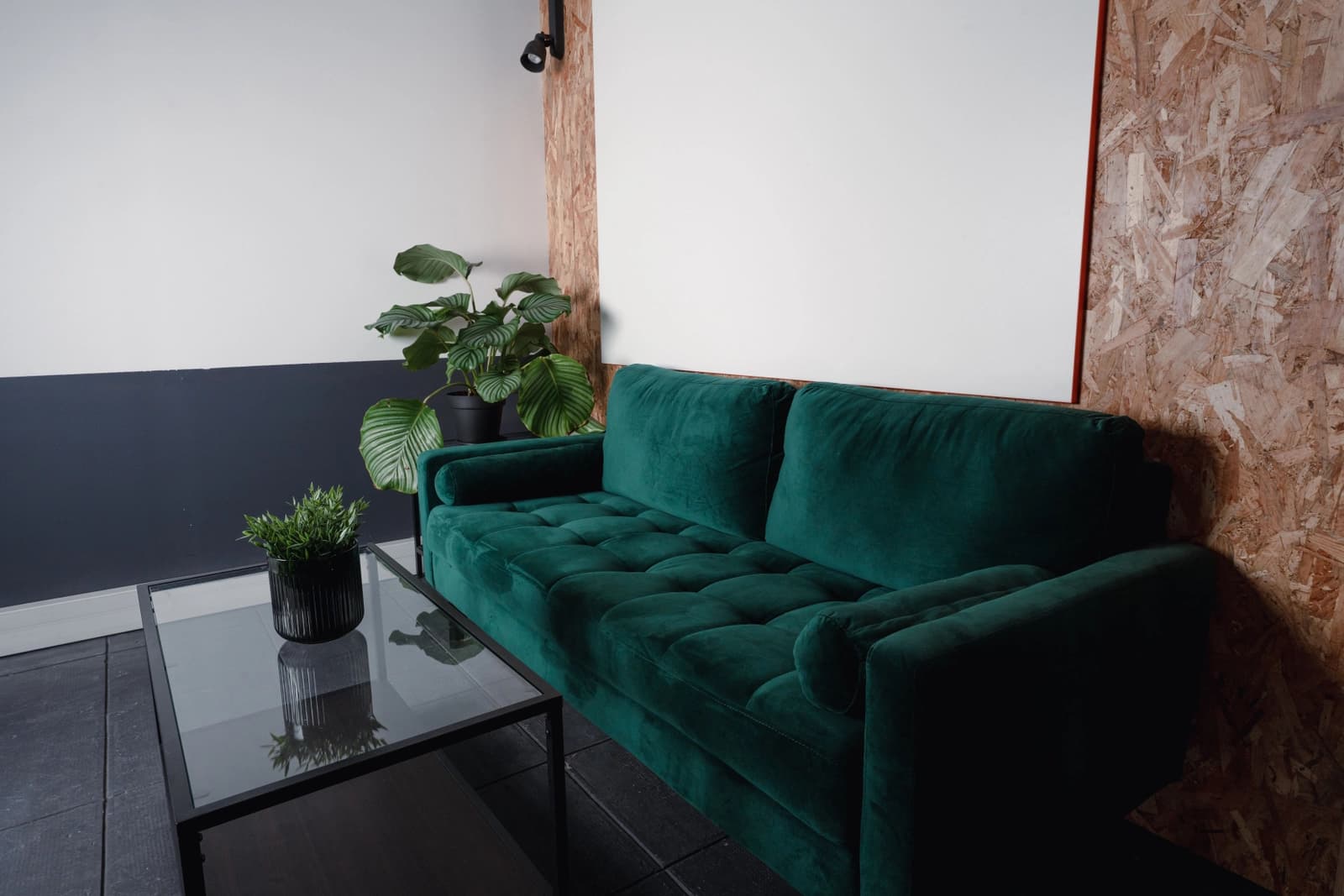 Living room in Studio photo moderne - 1