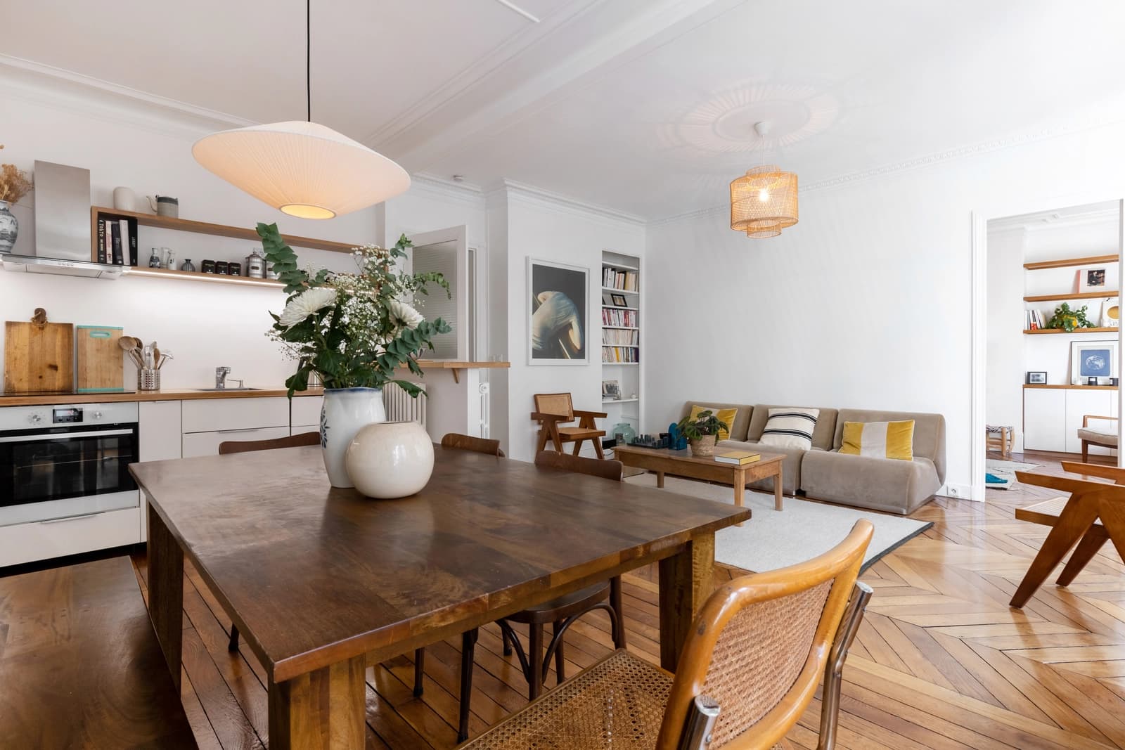 Espace Le charme authentique d'un appartement typiquement parisien - 4