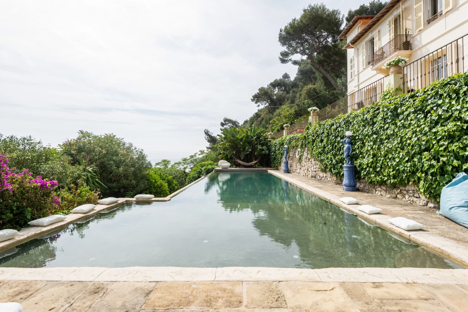 Salle de réunion dans Villa Toscane et son panorama sur la magnifique baie d'Eze - 1
