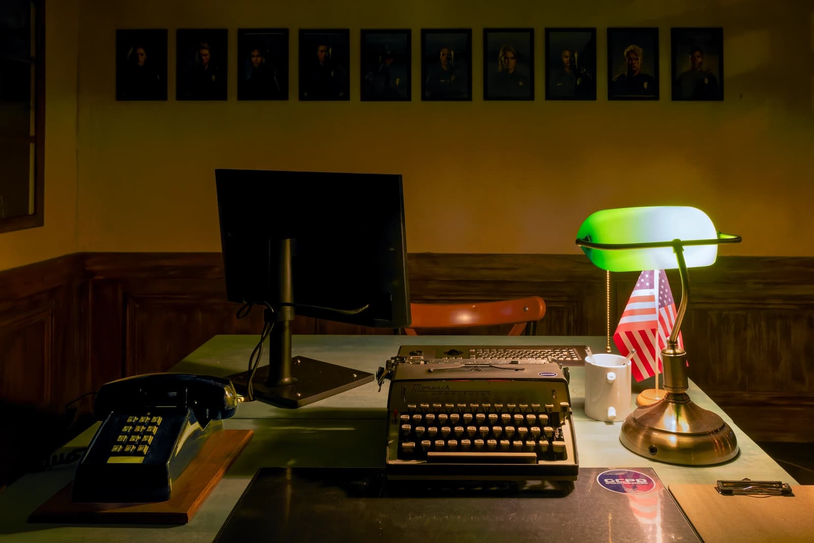 Space American Police Station in La Villette - 1