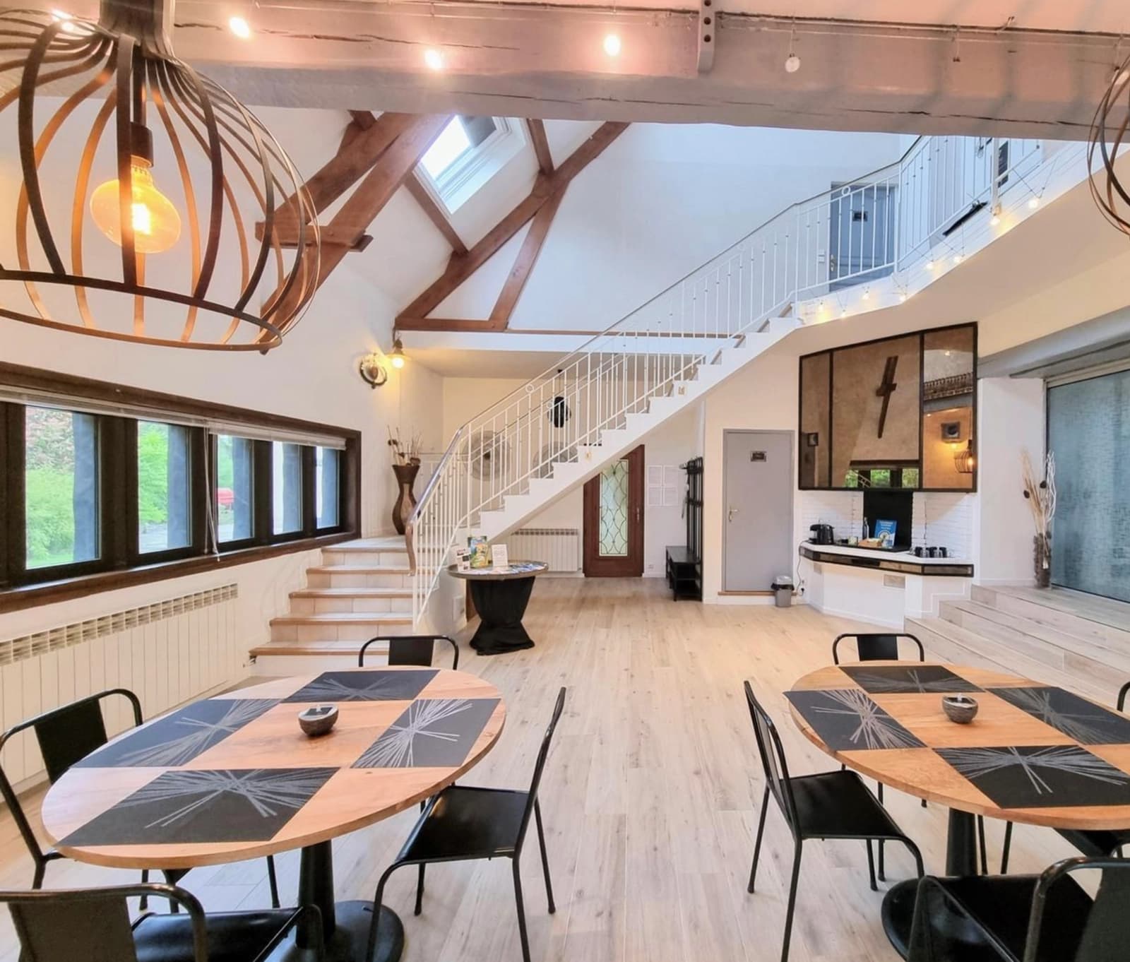 Jardin d'hiver en forêt, à 35 minutes de Paris