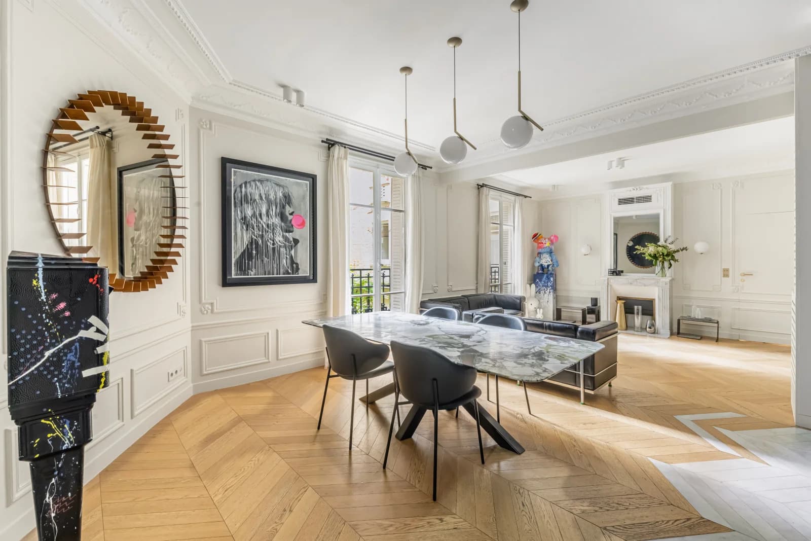 Espace Appartement haussmannien au calme - 3