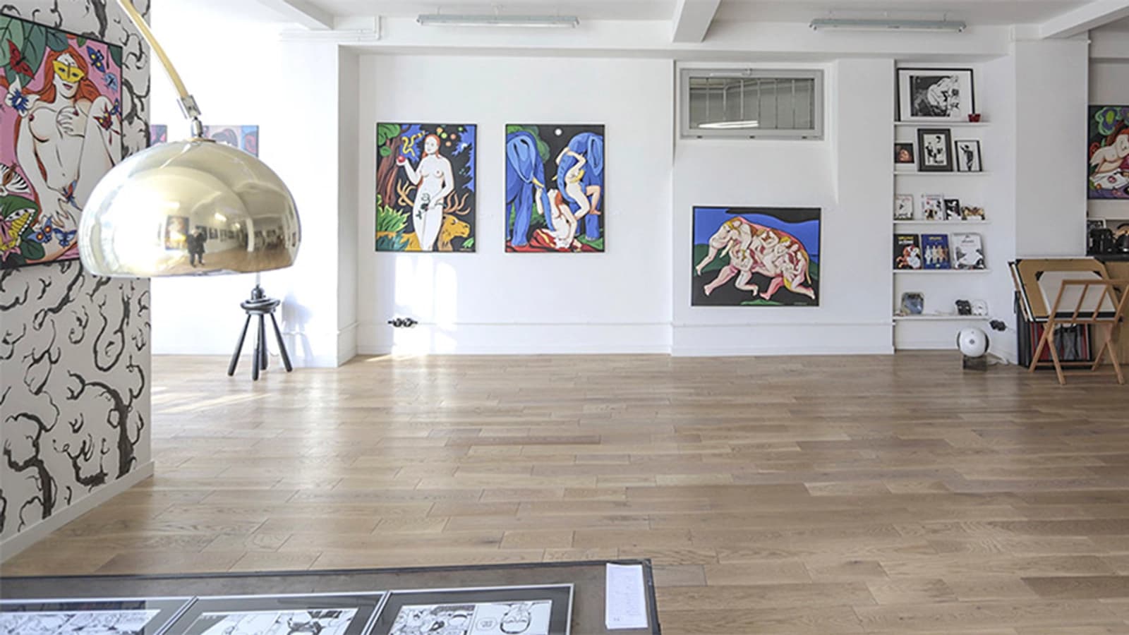 Espace Loft galerie style années 30, vue toits de Paris - 5