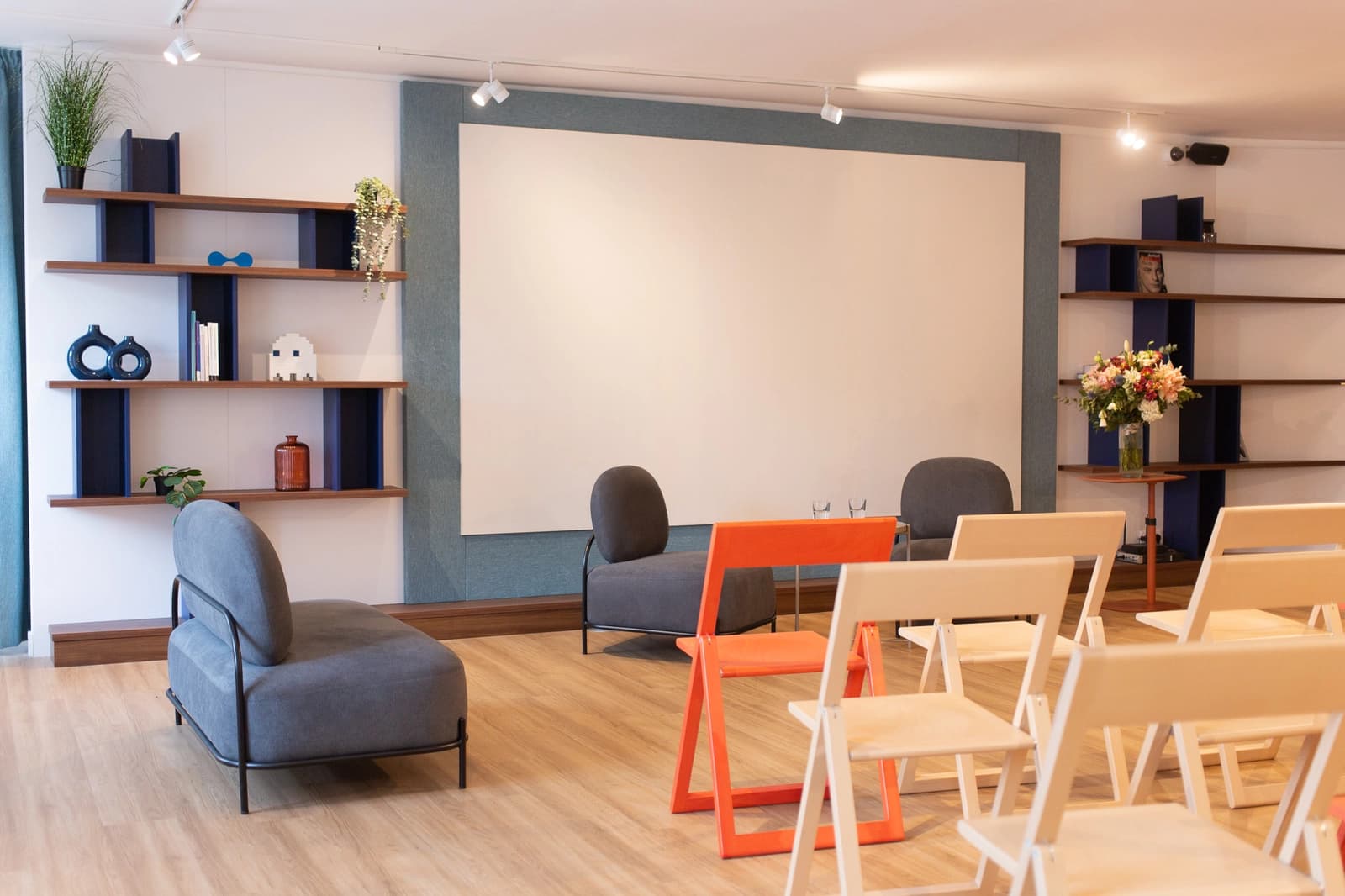 Espace convivial et entièrement modulable