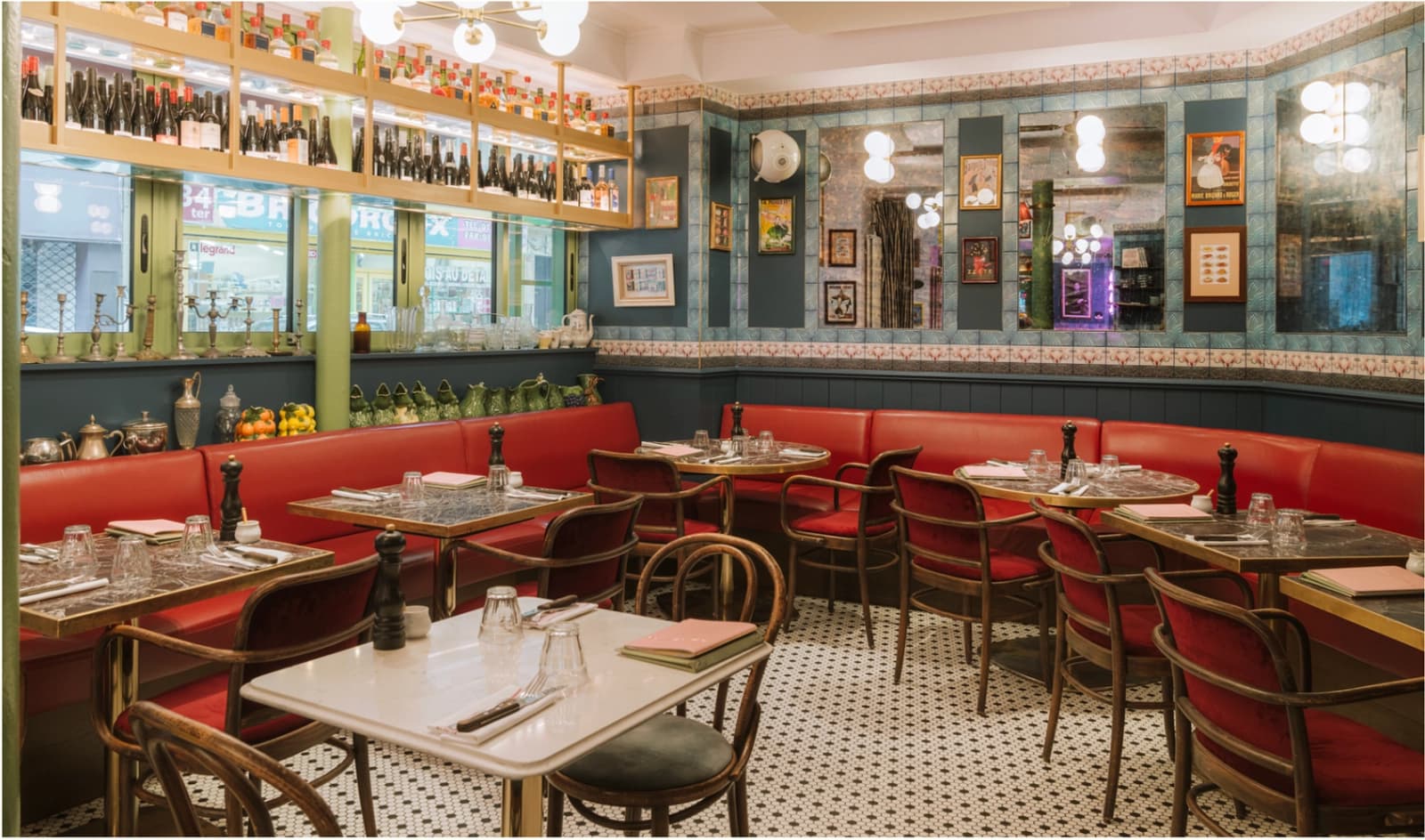 Space Brasserie Bellanger: an exquisitely retro decor - Parisian cafe atmosphere - 4